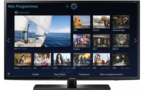 SAMSUNG UE60H6203 - Vue de face