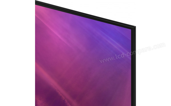 SAMSUNG UE65AU9075 - Zoom sur le coin sup&eacute;rieur droit