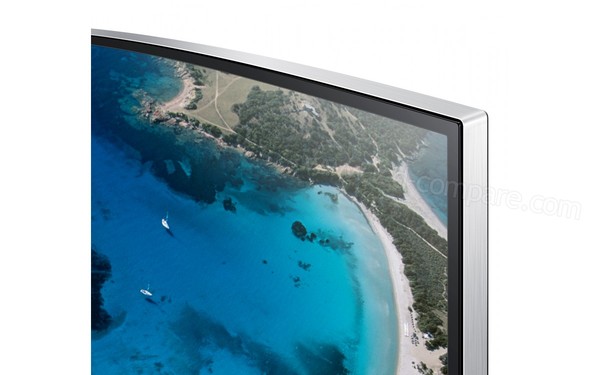 SAMSUNG UE65H8000 - Zoom sur le cooin sup&eacute;rieur droit