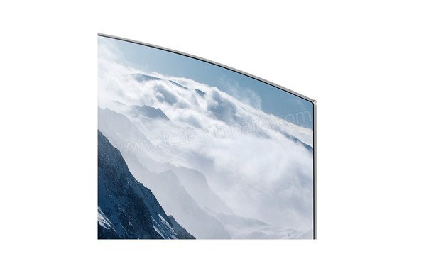 SAMSUNG UE65KS9000 - Zoom sur le coin sup&eacute;rieur droit