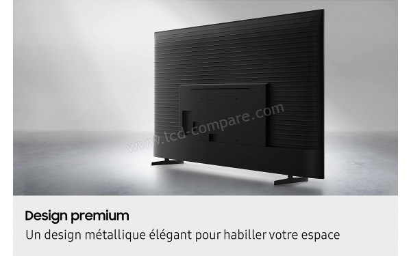 SAMSUNG UE65U8000FUXZT - Vue 3/4 arri&egrave;re