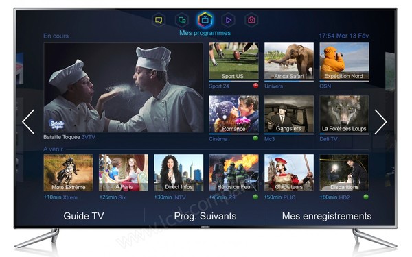 SAMSUNG UE75F6400 - Vue de face