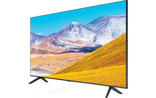 SAMSUNG UE82TU8075 - Vue 3/4 droite