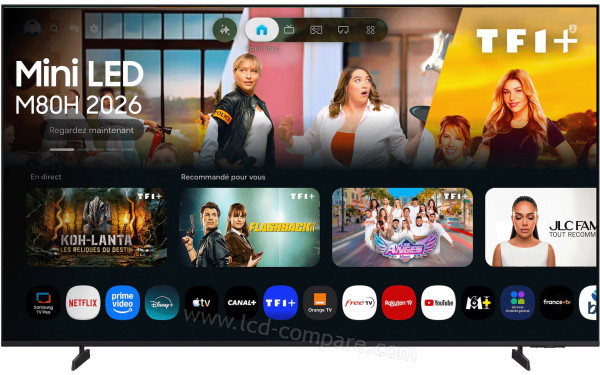 SAMSUNG UE85M80HAUXXH - Vue de face