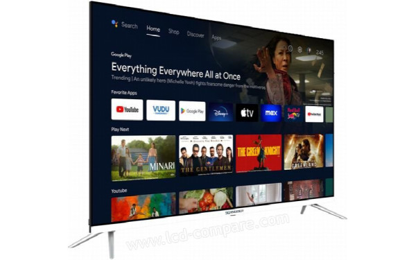 SCHNEIDER GMS55A1GW - Vue 3/4 gauche