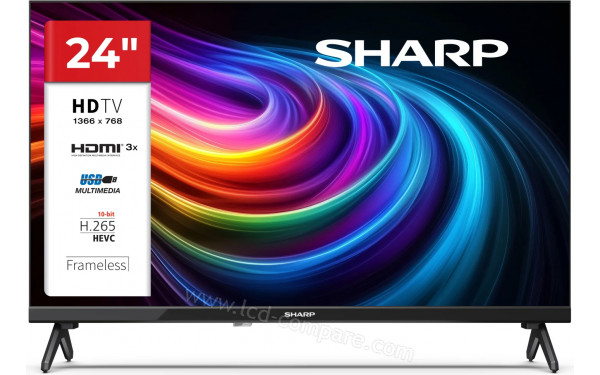 SHARP 24HA1305E - Vue de face
