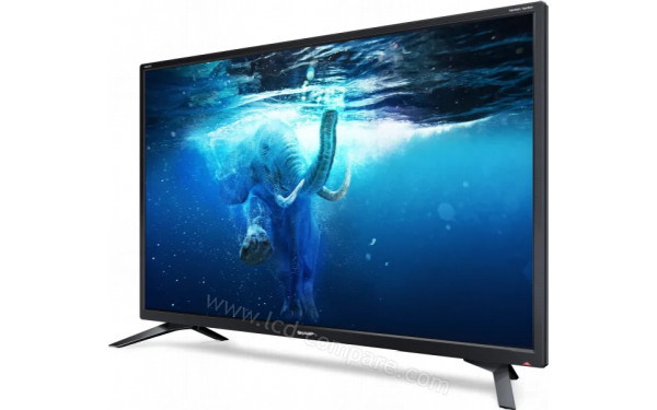 SHARP 32BC2E - Vue 3/4 droite