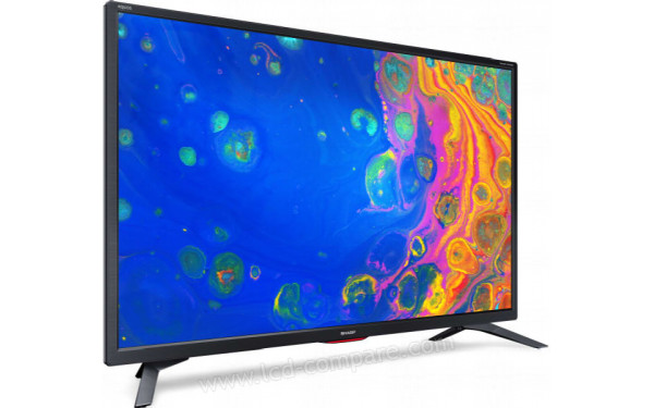 SHARP 32BC6E - Vue 3/4 gauche