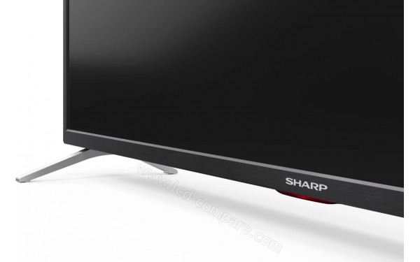 SHARP 32BI6EA - Zoom sur la partie basse