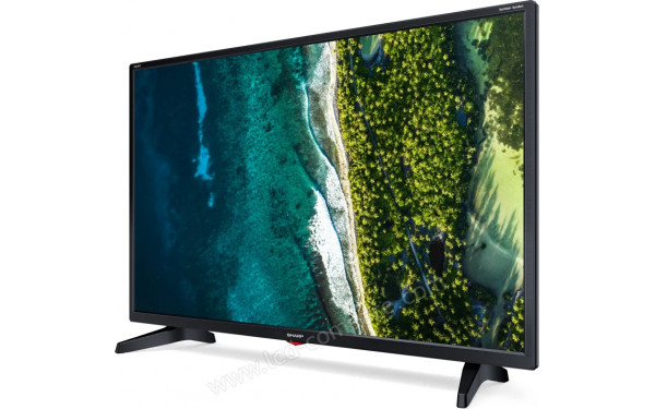 SHARP 32CB3E - Vue 3/4 droite