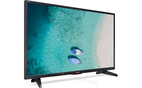 SHARP 32CB6E - Vue 3/4 gauche