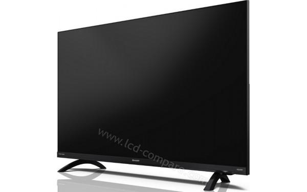 SHARP 32DI3EA - Vue 3/4 droite