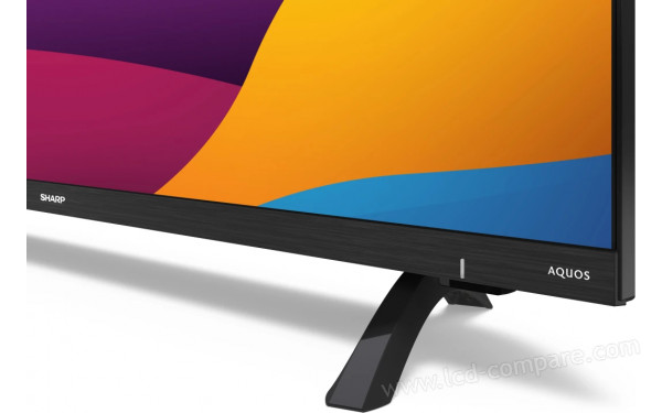 SHARP 32DI6EA - Zoom sur la partie basse