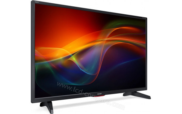 SHARP 32EA6E - Vue 3/4 gauche