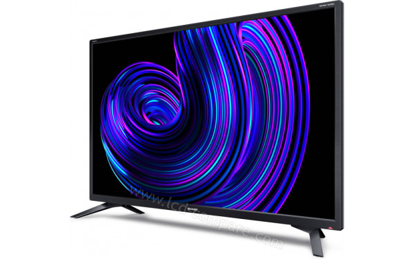 SHARP 32EE2E - Vue 3/4 droite