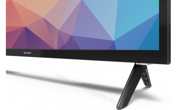 SHARP 32FG2EA - Zoom sur la partie basse