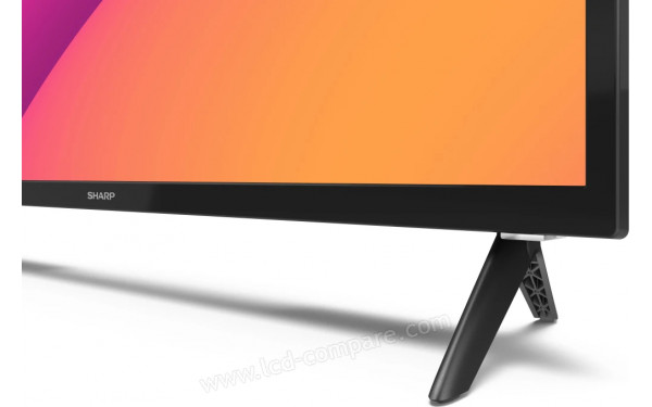 SHARP 32FG6EA - Zoom sur la partie basse