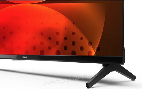 SHARP 32FH2EA - Zoom sur la partie basse