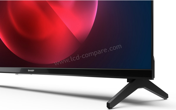 SHARP 32FH7EA - Zoom sur la partie basse