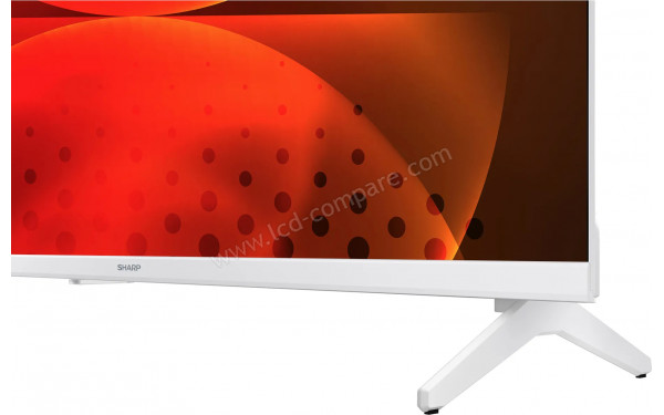 SHARP 32FH7EW - Zoom sur la partie basse