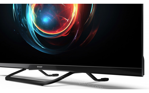 SHARP 32FH8EA - Zoom sur la partie basse