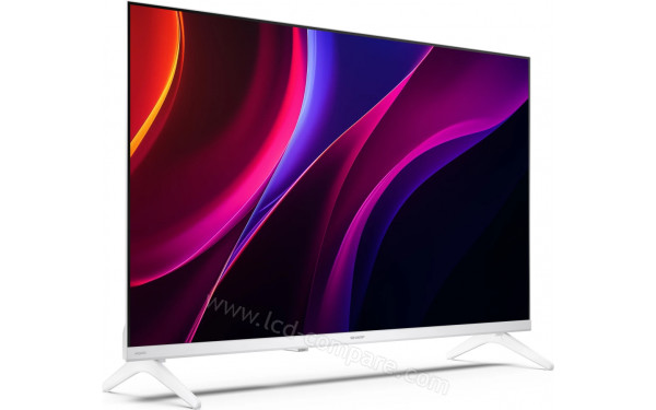 SHARP 32HE2245EW - Vue 3/4 gauche