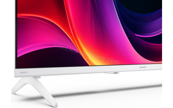 SHARP 32HE2445EW - Zoom sur la partie basse
