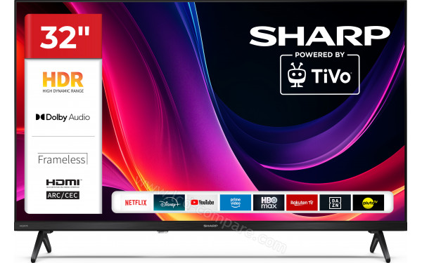 SHARP 32HE2445E - Vue de face