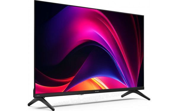 SHARP 32HE2745E - Vue 3/4 gauche