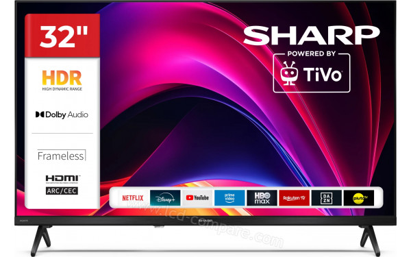 SHARP 32HE2745E - Vue de face