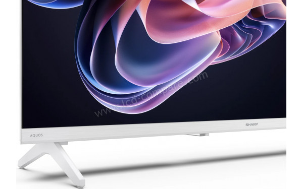 SHARP 32HF2265EW - Zoom sur la partie basse