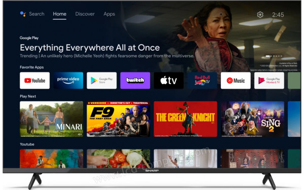 SHARP 40FH2EA - Vue de face