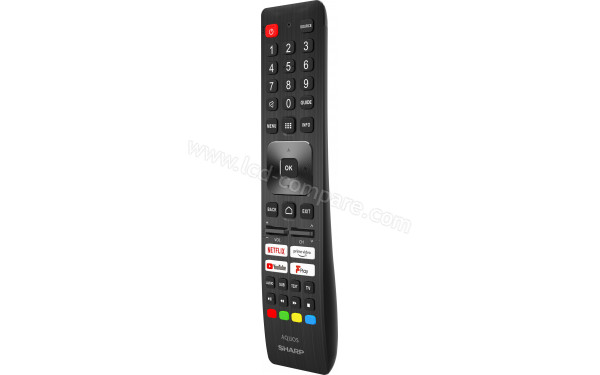 SHARP 40FH7EA - Zoom sur la partie basse