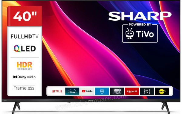 SHARP 40HE3745E - Vue de face