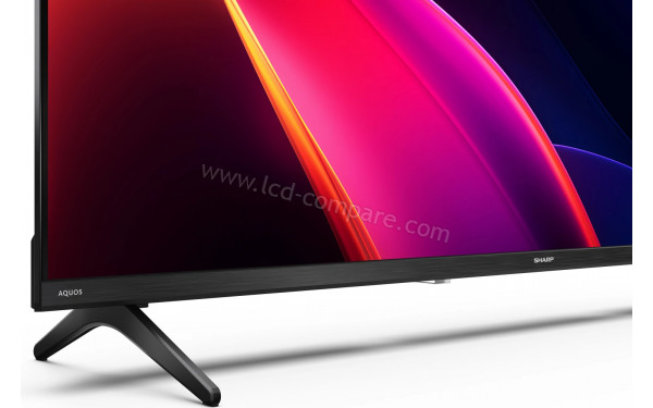 SHARP 40HE3745E - Zoom sur la partie basse