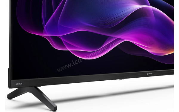 SHARP 40HF3765E - Zoom sur la partie basse