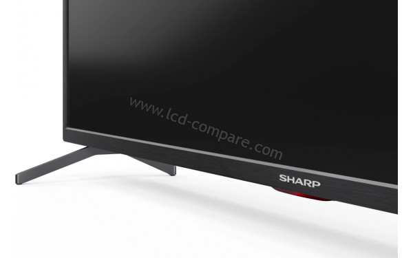 SHARP 43BN6EA - Zoom sur la partie basse