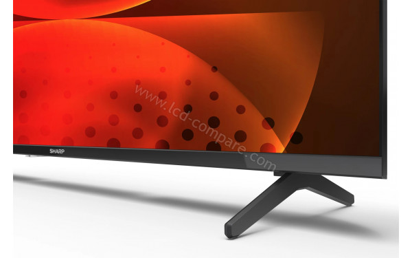 SHARP 43FH2EA - Zoom sur la partie basse
