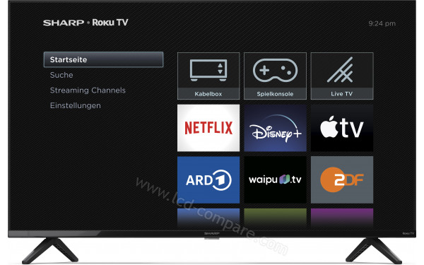 SHARP 43GD2225E - Vue de face