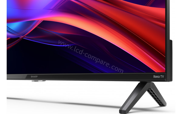 SHARP 43GD2225E - Zoom sur la partie basse
