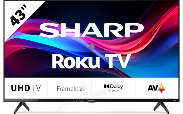 SHARP 43GJ4225E - Vue de face