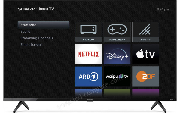 SHARP 43GJ4225E - Vue de face