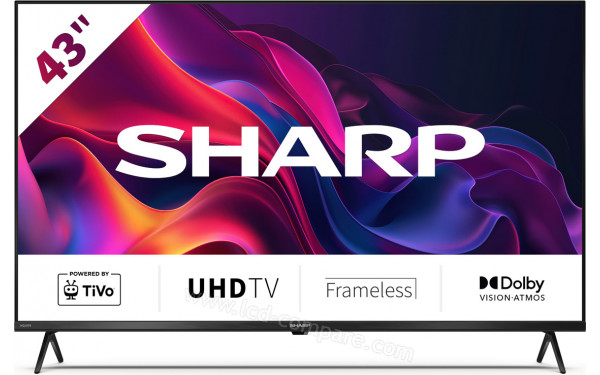 SHARP 43GK4245E - Vue de face