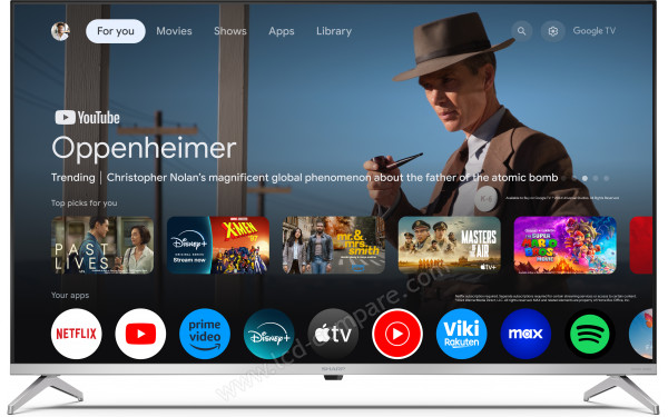 SHARP 43GP6265E - Vue de face