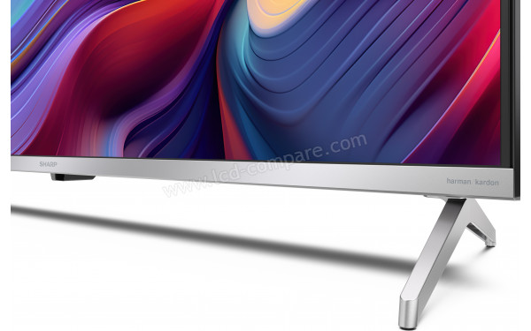 SHARP 43GP6265E - Zoom sur la partie basse