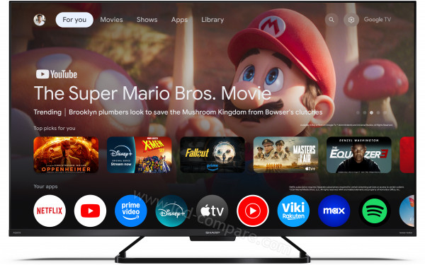 SHARP 43GR8265E - Vue de face