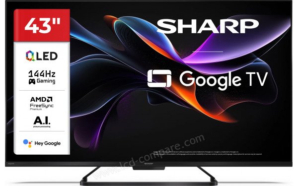 SHARP 43HR7265E - Vue de face