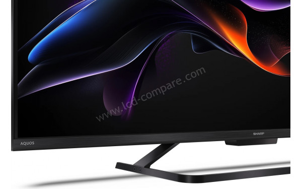 SHARP 43HR7265E - Zoom sur la partie basse