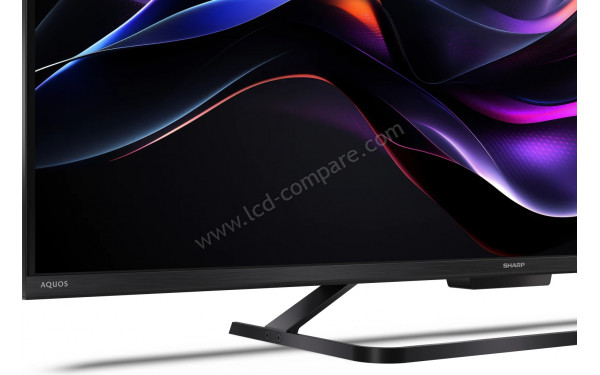 SHARP 43HR7765E - Zoom sur la partie basse