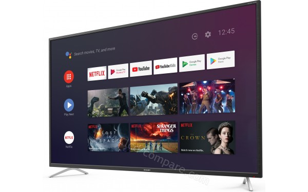 SHARP 50BL2EA - Vue 3/4 droite